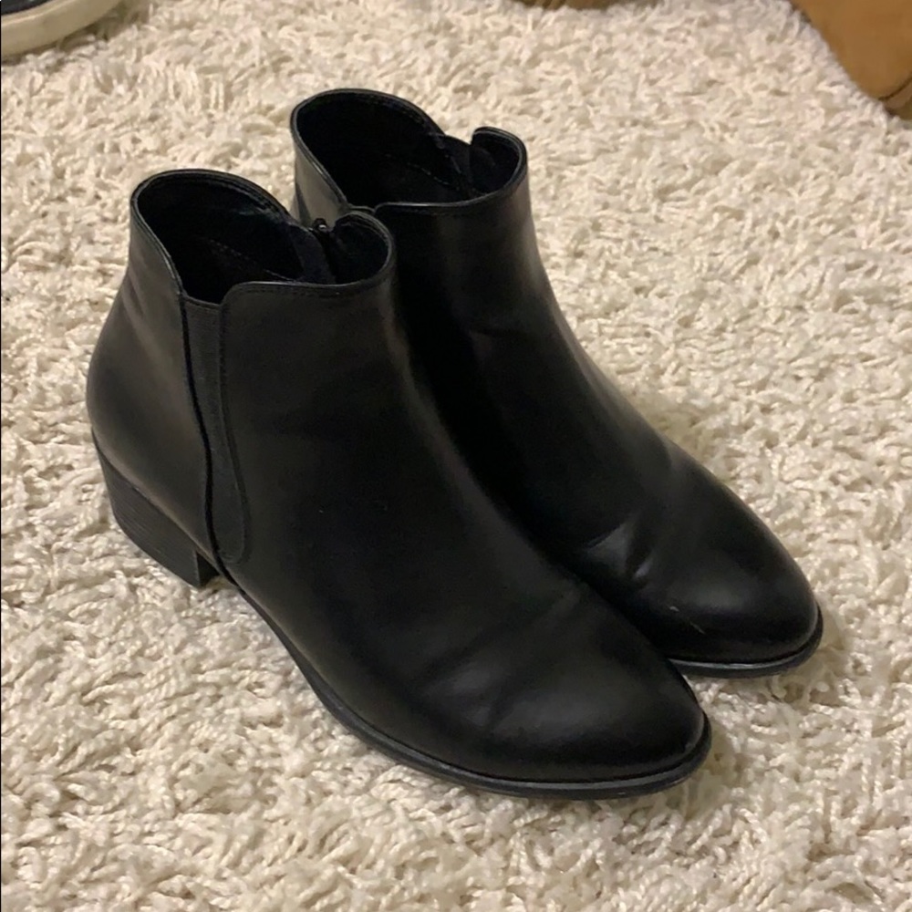 Black booties